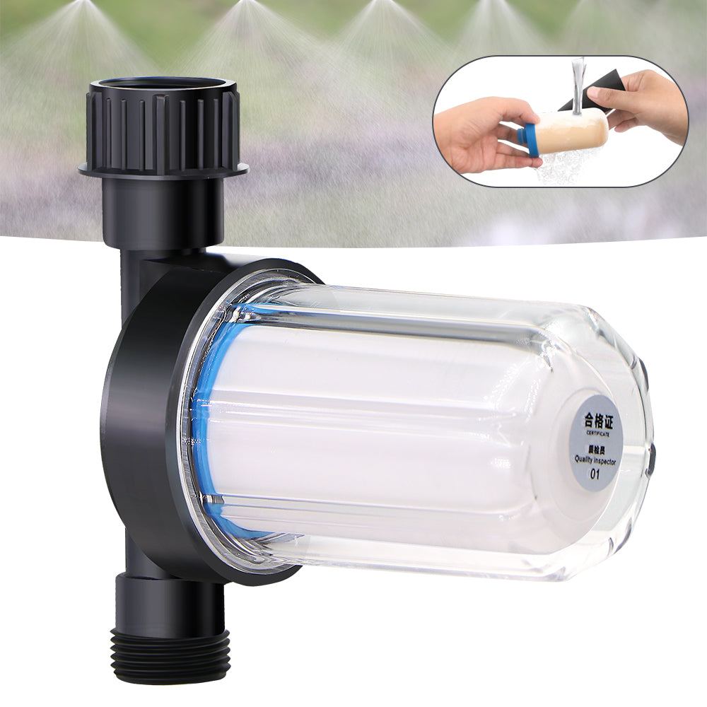 3/4'' Garden Water Filter Ceramic Mesh 3μm