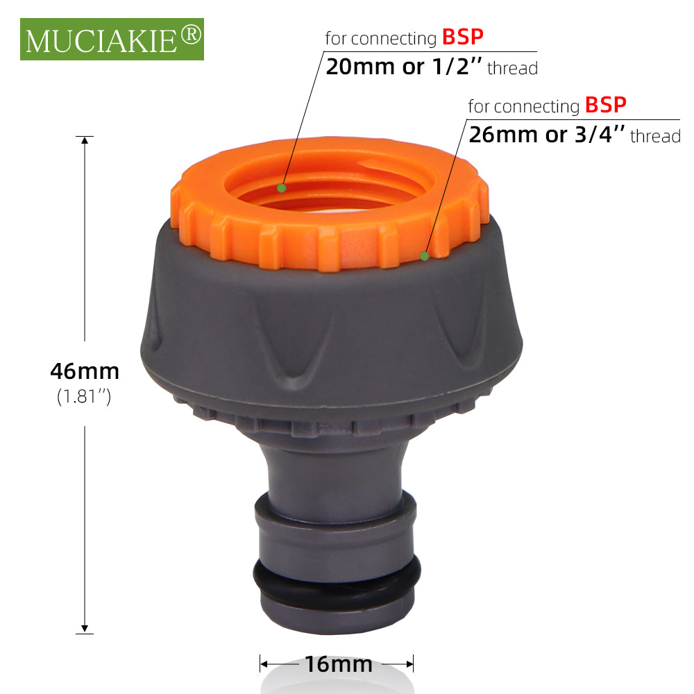 1/2'' 3/4'' BSP Tap Hose Connecter