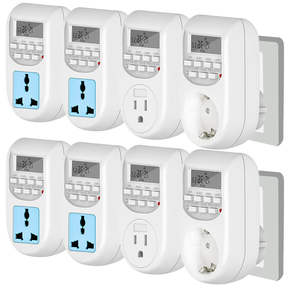 7 Day Heavy Duty Digital Programmable Timer 16 Programs