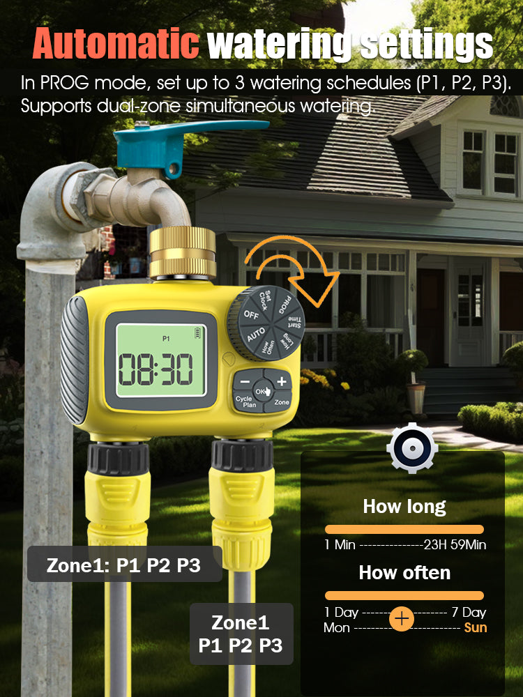 N366 Luxury Dual-Outlet Timer
