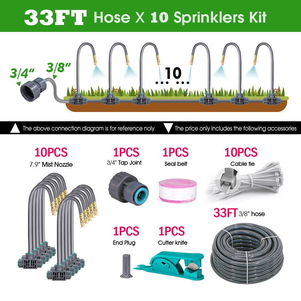 N167 Free-bend Mist Irrigation System