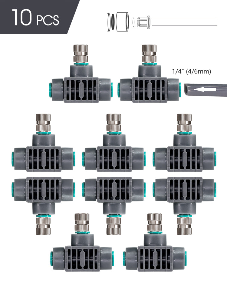 N255 1/4'' (4/6MM) PE Tubing Fittings
