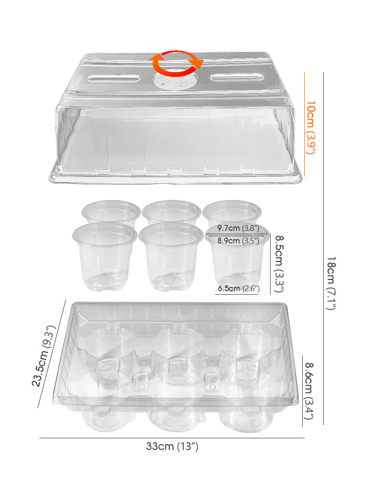 N293 Nursery Cup Tray Kits