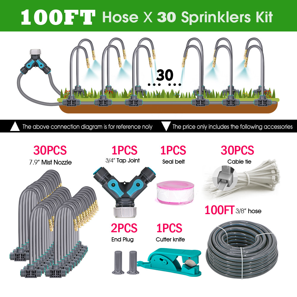 N167 Free-bend Mist Irrigation System