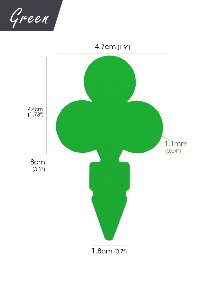 N317 Flower-shaped Plant Labels