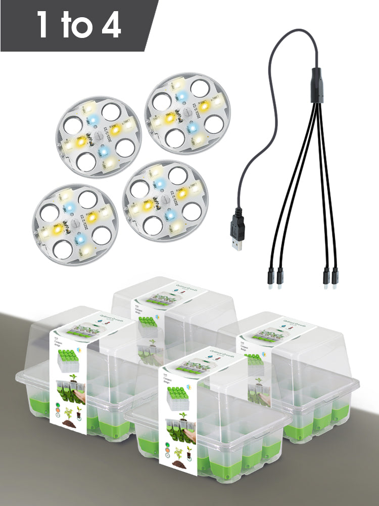 N292 LED Grow Light Seed Starter Kit
