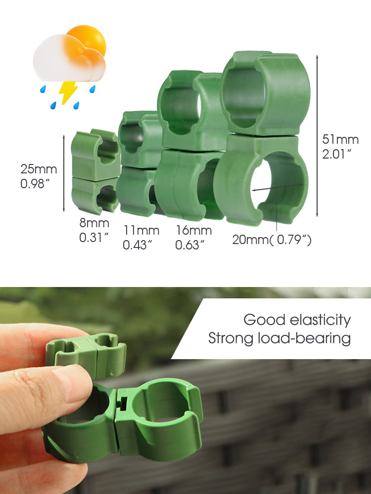 N236 Plant Support Rod Connectors, Rotatable