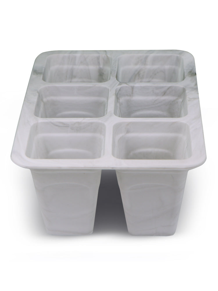 N278 Silicone Seedling Tray, 6-Cell
