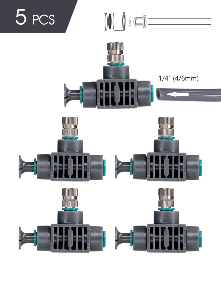 N255 1/4'' (4/6MM) PE Tubing Fittings