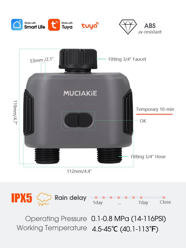 N371 Zigbee Dual Timer