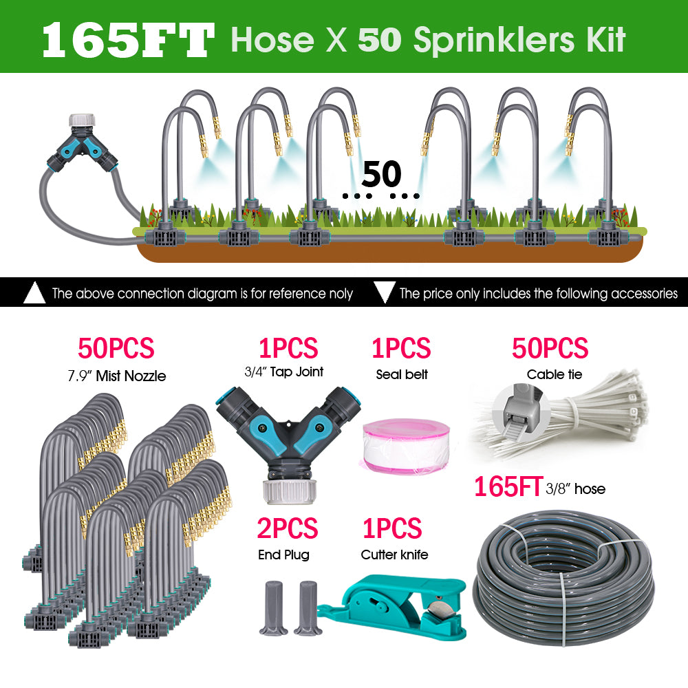 N167 Free-bend Mist Irrigation System