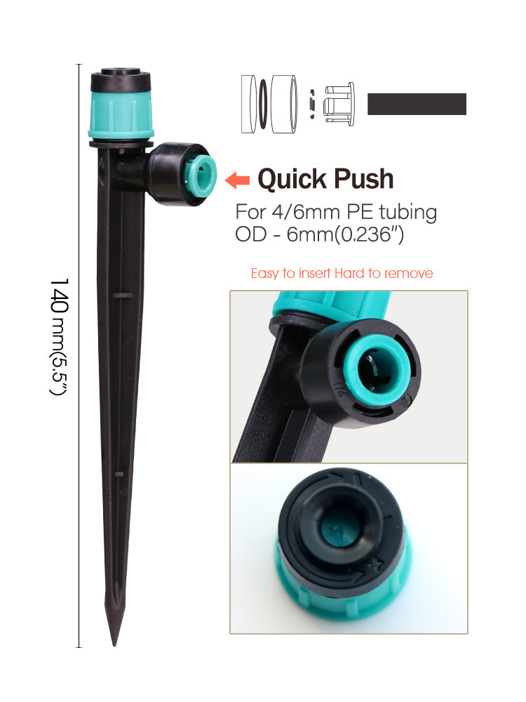 N326 Bubbler Sprinkler, Pack of 10