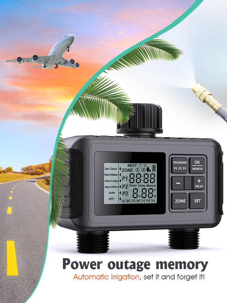 N182 Garden Timer, 2-Way