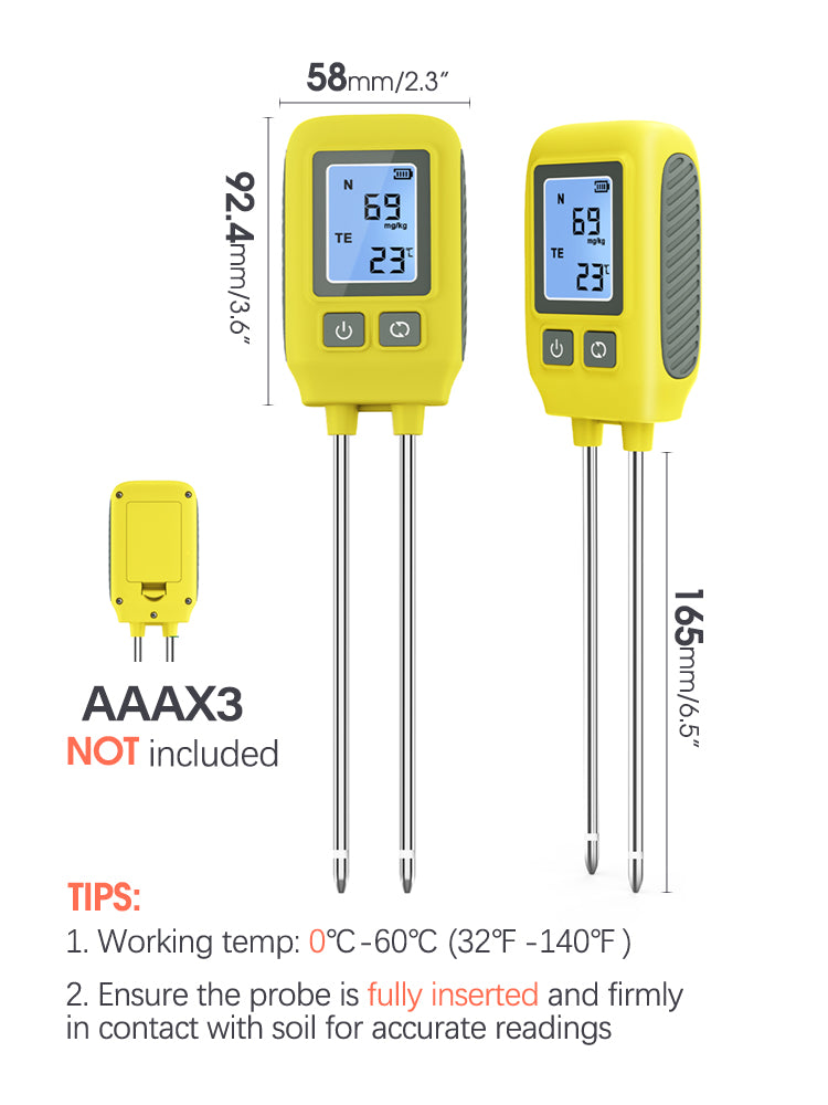 N324 NPK Soil Meter