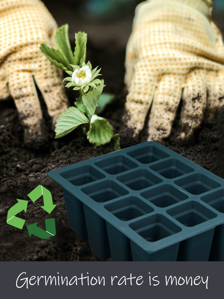 N148 Silicone Seedling Tray, 12-Cell