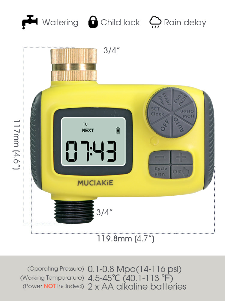 N367 Luxury Single-Outlet Timer