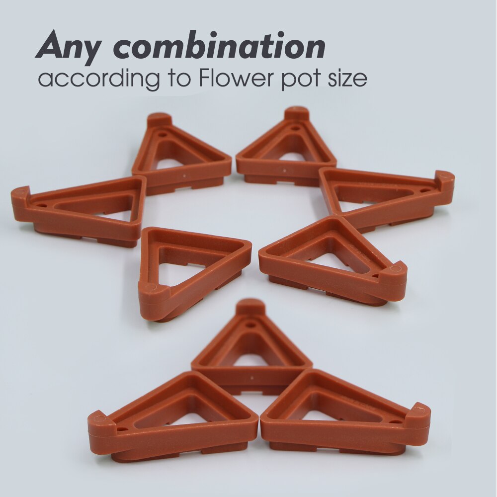 Plant Pot Feet Lifters, Set of 12