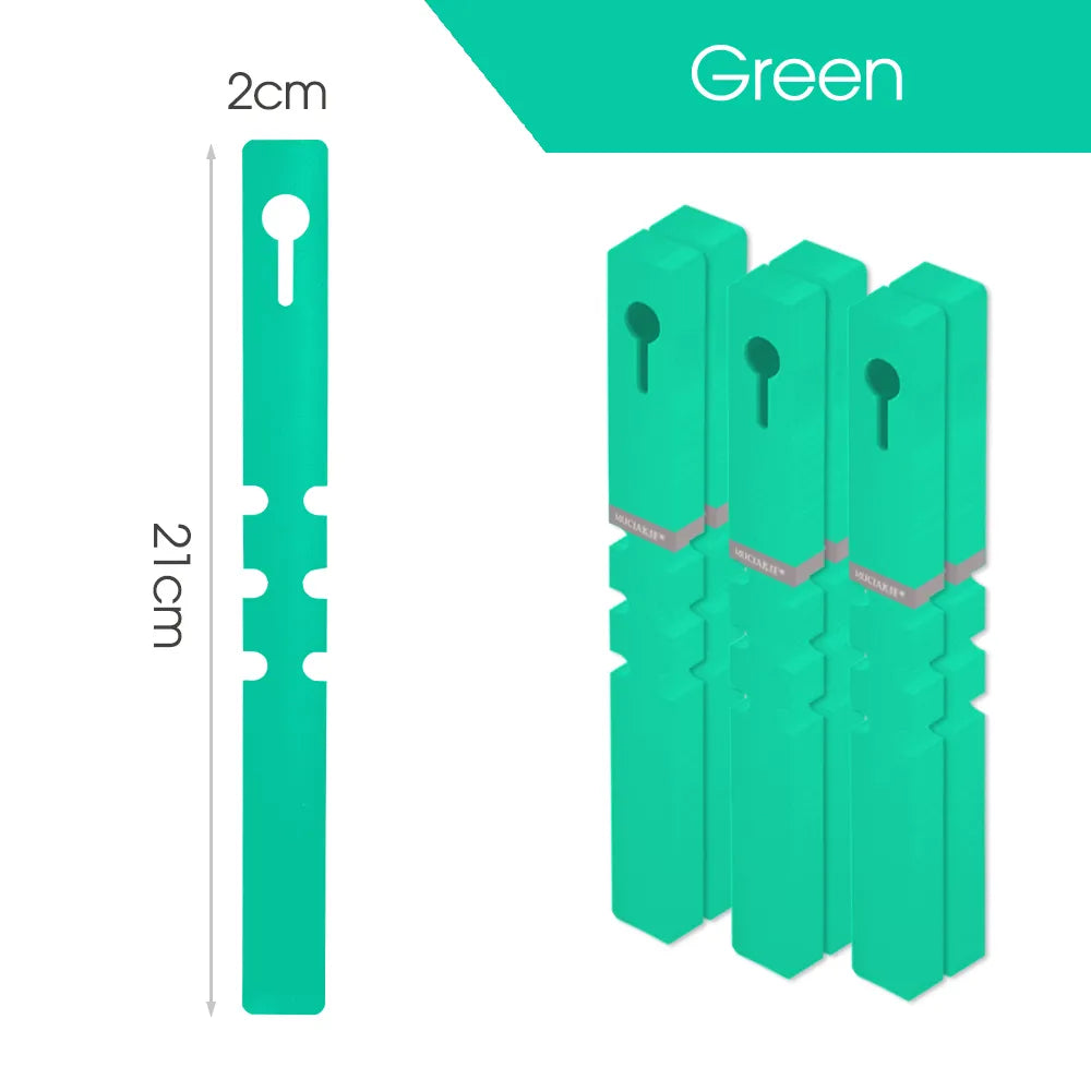 21x2CM Plastic Plant Labels Wrap Around Tree Markers, Set of 120