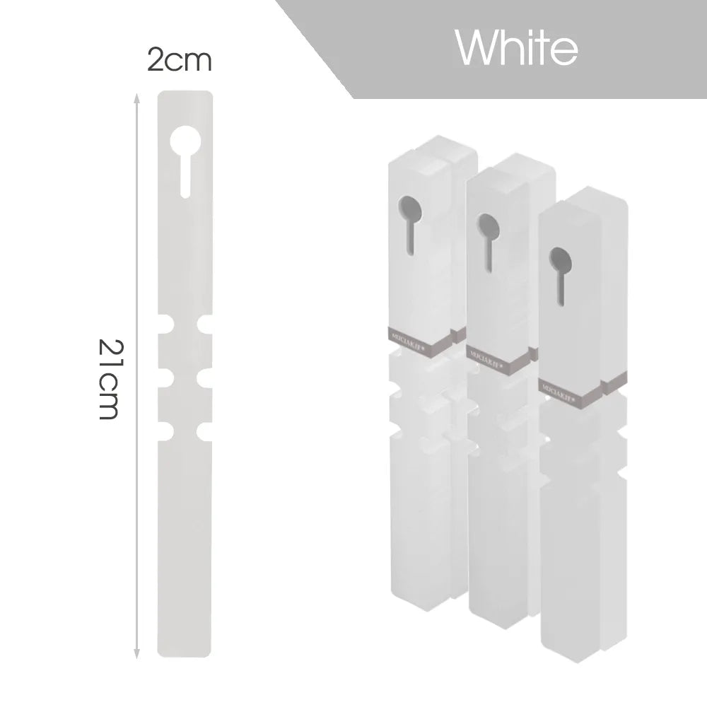21x2CM Plastic Plant Labels Wrap Around Tree Markers, Set of 120
