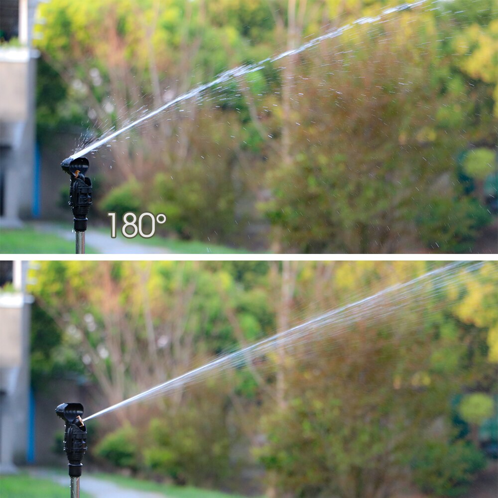 1/2'' Automatic Rotating Sprinkler for Lawn, Garden, Agriculture