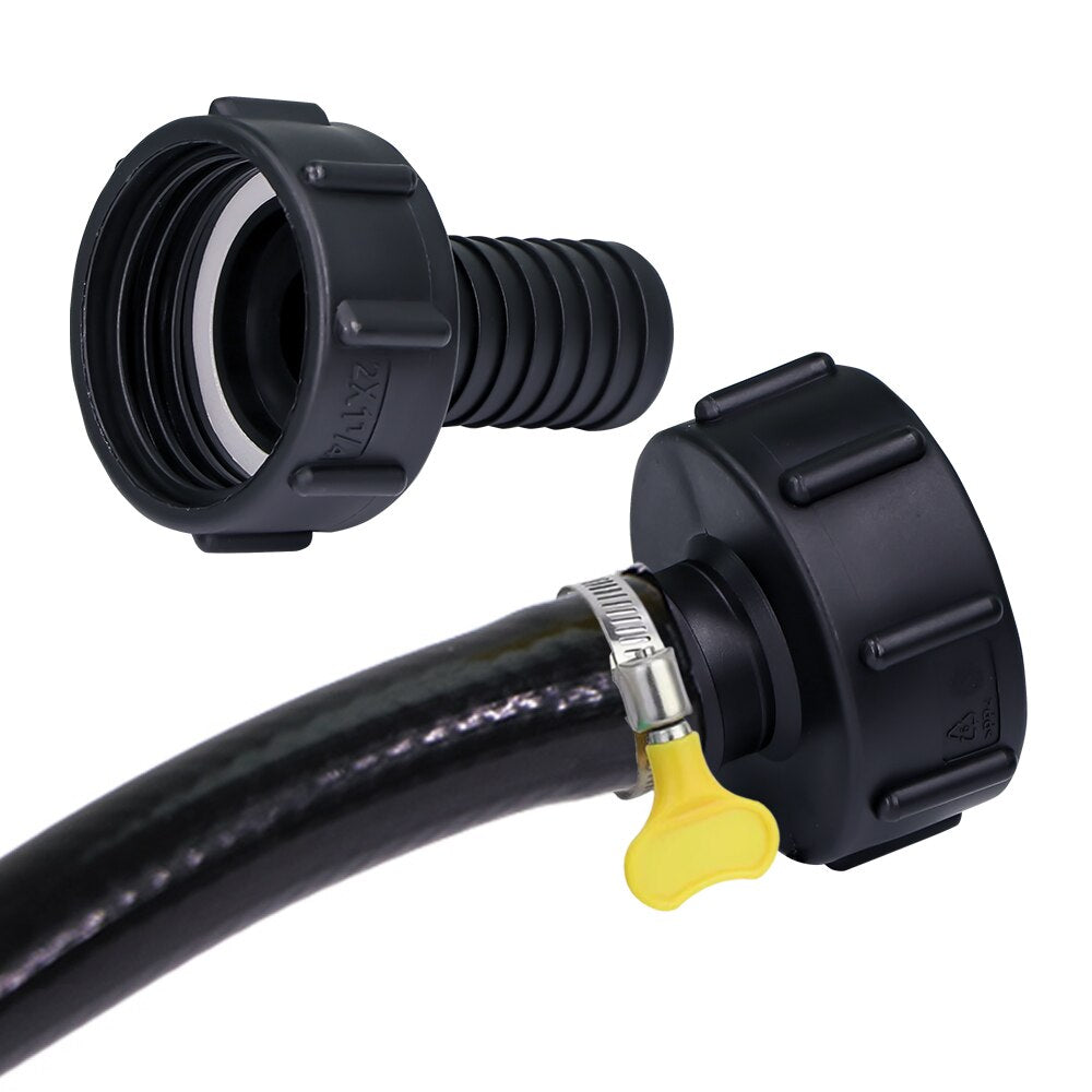 2'' IBC Tote Fittings, Thickened Plastic, Set of 1