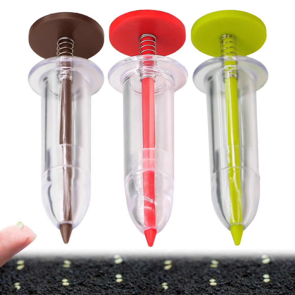 garden seed dispenser Seeds Syringe Sower, Set of 1 – MUCIAKIE