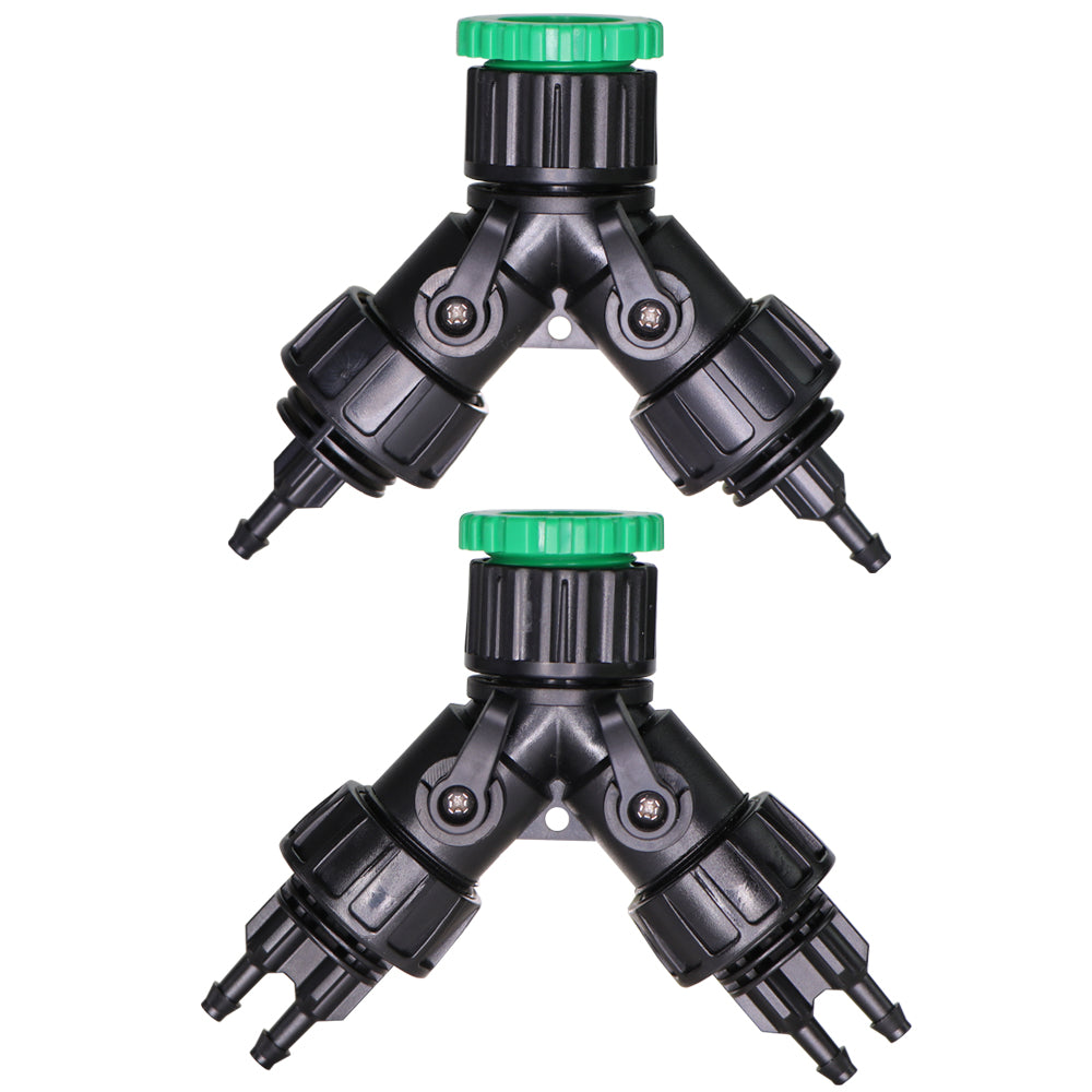 1/2'' 3/4'' x 1/4'' Y Tap & Hose Connecters