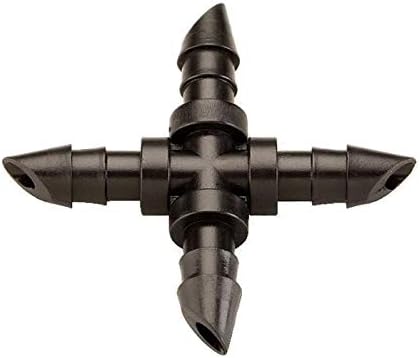 50PCS 1/4'' Cross Barb Connecter Vesion 3.0
