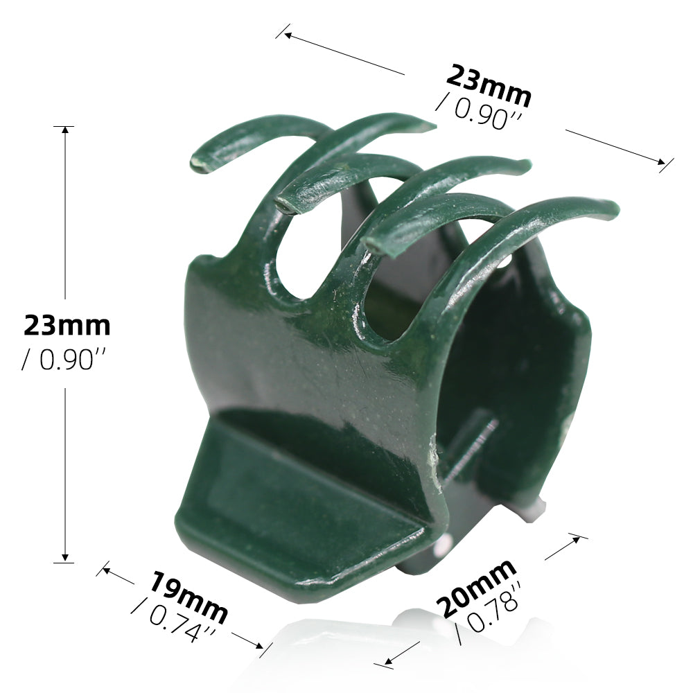 50PCS 23x23CM 6-Craw Orchid Clips