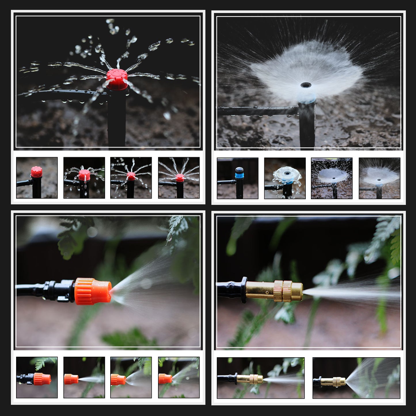 MUCIAKIE 233FT Irrigation System Drip Irrigation Kit