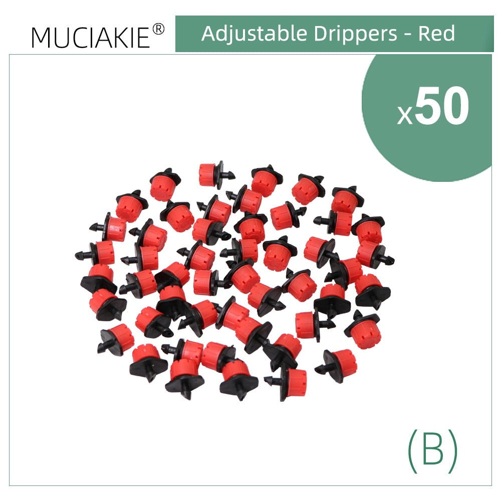 Adjustable 8-Holes Nozzles, 0-80L/h
