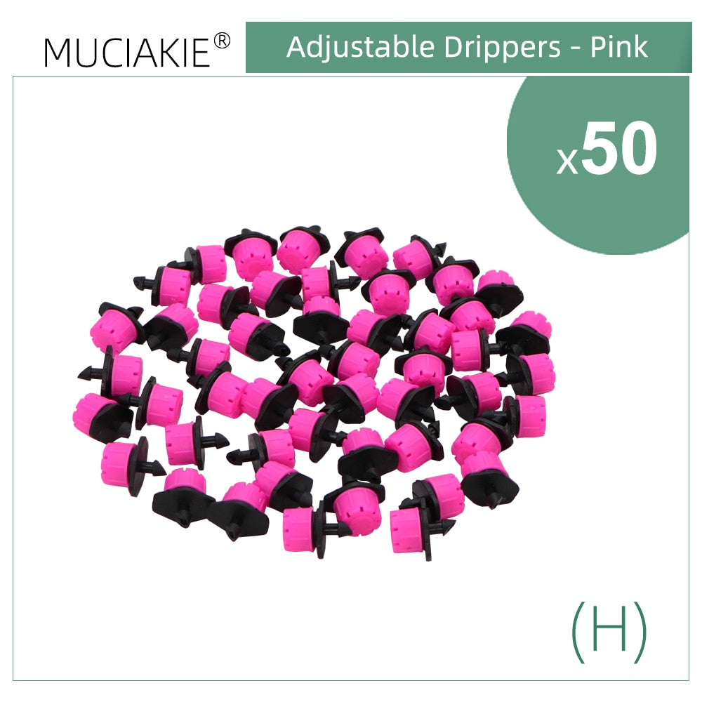 Adjustable 8-Holes Nozzles, 0-80L/h