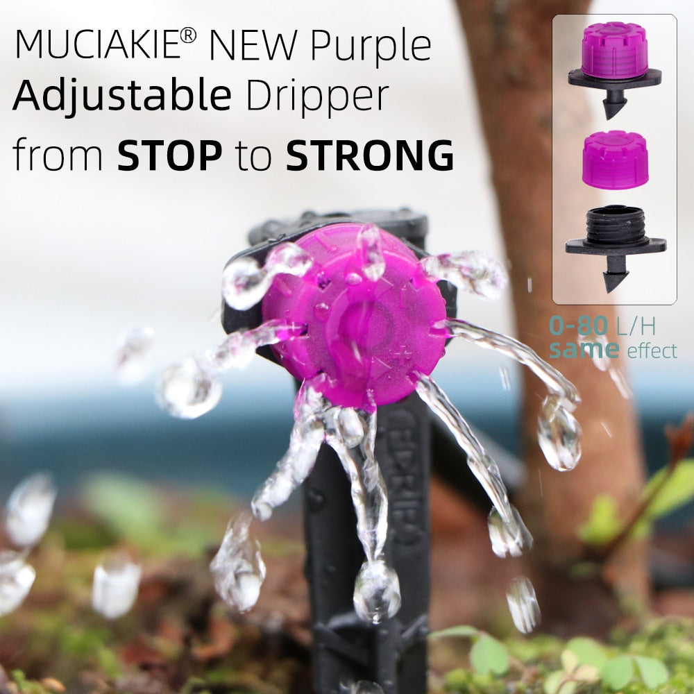 Adjustable 8-Holes Nozzles, 0-80L/h
