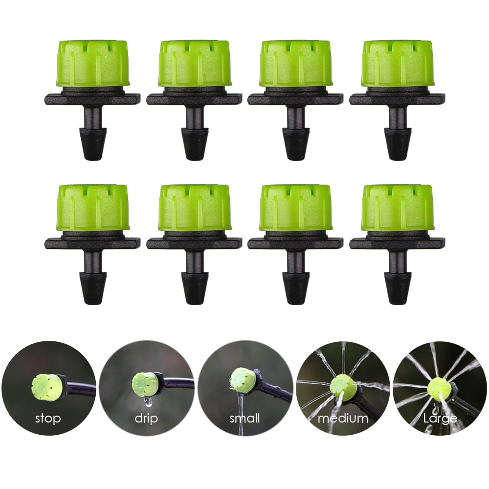 Adjustable 8-Holes Nozzles, 0-80L/h