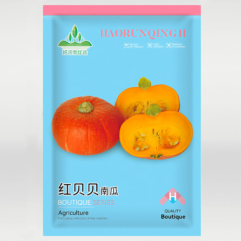 5 Bags of Red Babe Chestnut Pumpkin Seeds