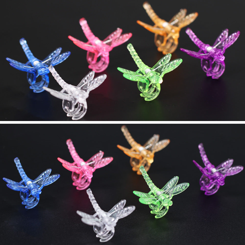 120PCS Dragonfly Orchid Plant Clips