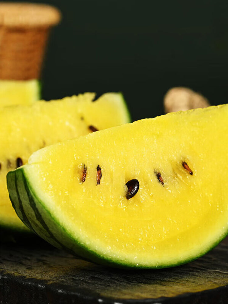 Yellow-Fleshed Sugar Globe Petite Watermelon