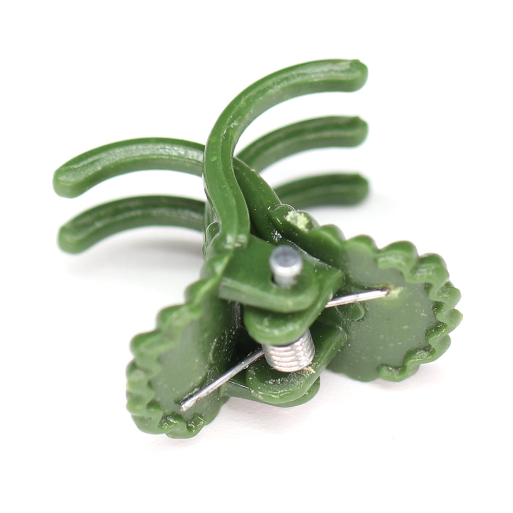100PCS 5-Claw Army Green Phalaenopsis Orchid Plant Clips