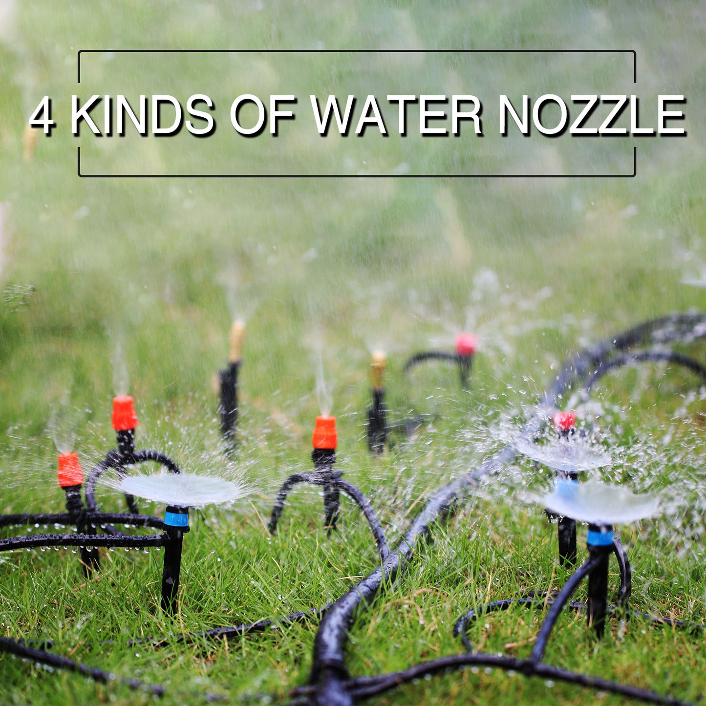 MUCIAKIE 233FT Irrigation System Drip Irrigation Kit