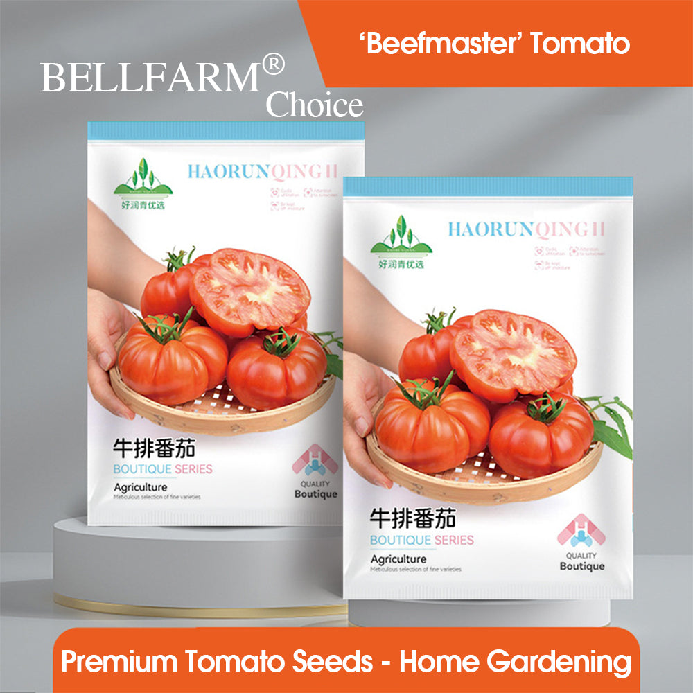 Homegrown Delights: 5 Bags of 'Beefsteak' Series Beefmaster Tomato Seeds