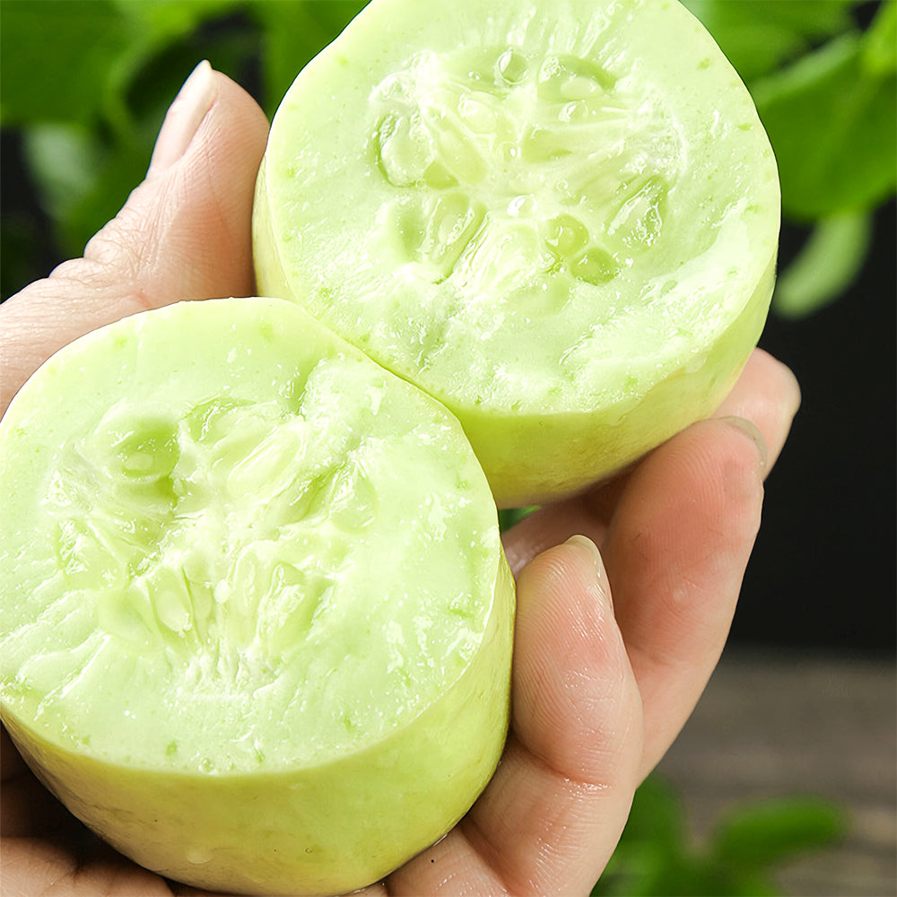 Golden Whispers Fruits: 5 Bags (10 Seeds/Bag) of Petite Creamy Thumb Cucumbers