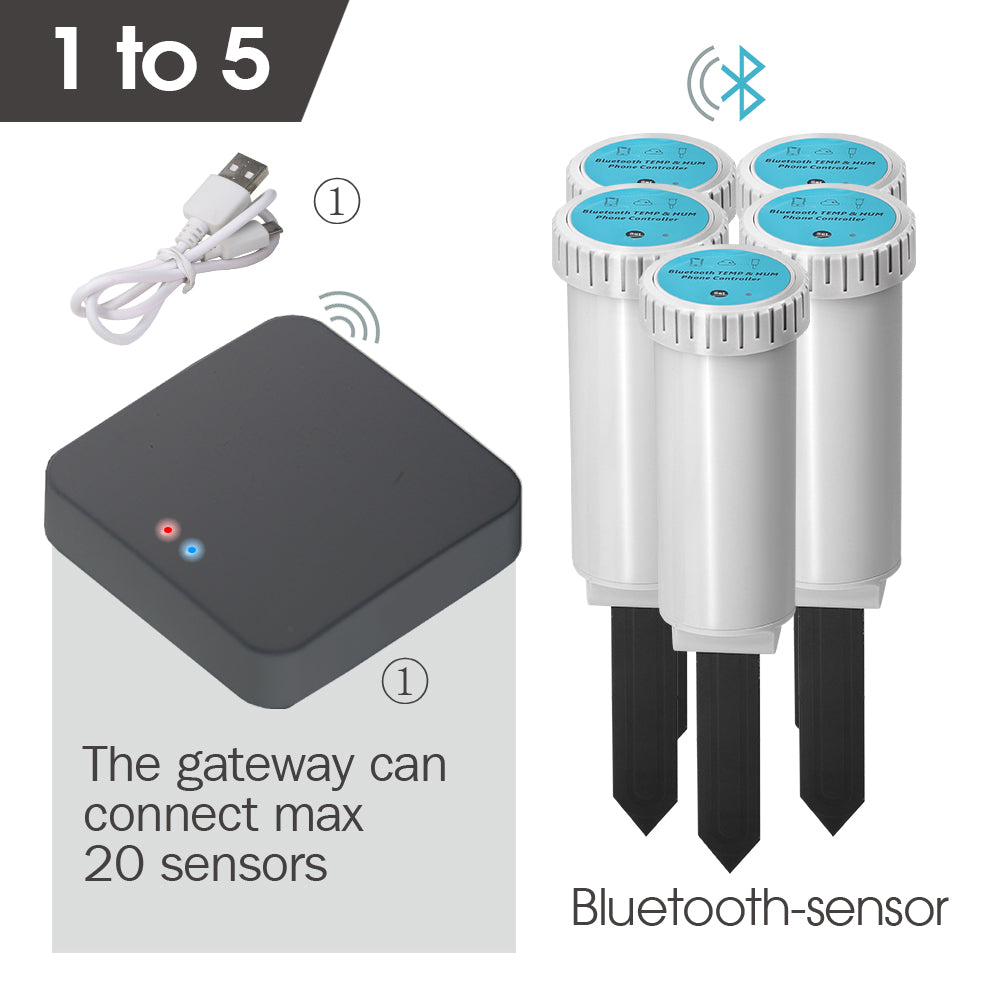 Bluetooth Soil Sensor Kit, Bluetooth Soil Tester, Bluetooth Gateway