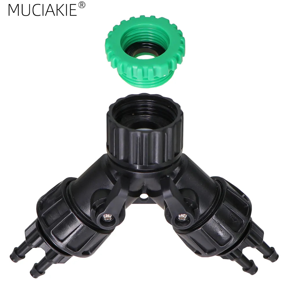 1/2'' 3/4'' x 1/4'' Y Tap & Hose Connecters