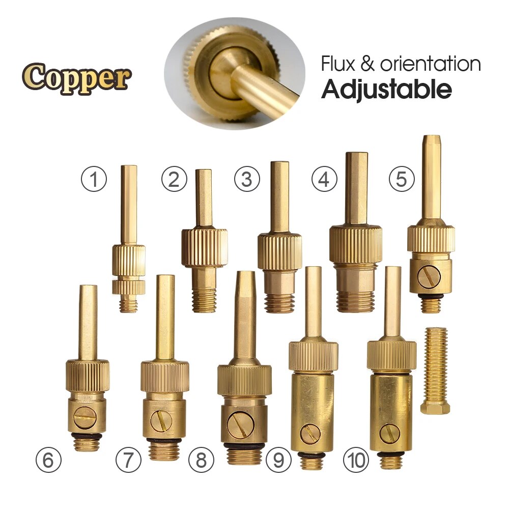 Brass Straight Jet Fountain Sprinklers for Garden, Ponds, Hotals, Parks Decoration