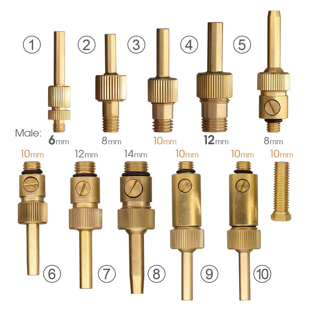 Brass Straight Jet Fountain Sprinklers for Garden, Ponds, Hotals, Parks Decoration