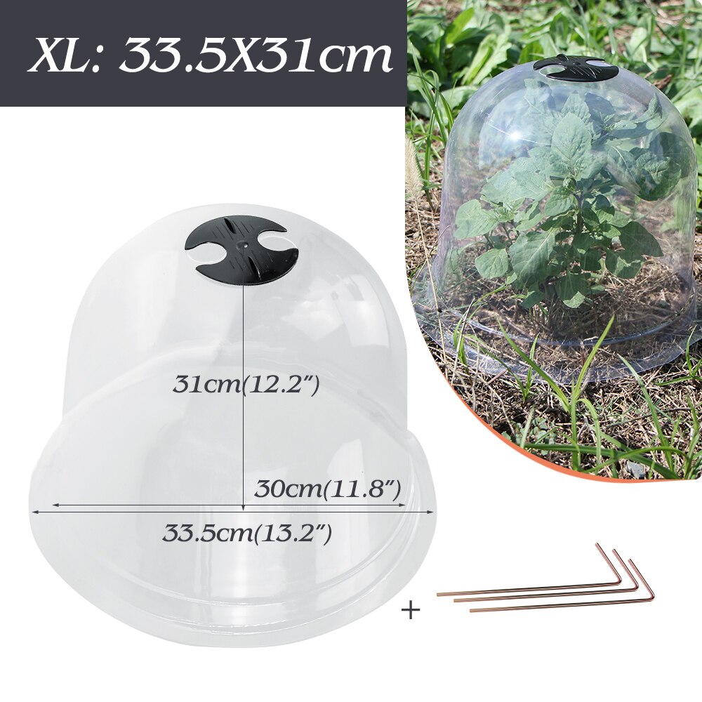 Muciakie® Garden Cloches, Set of 8