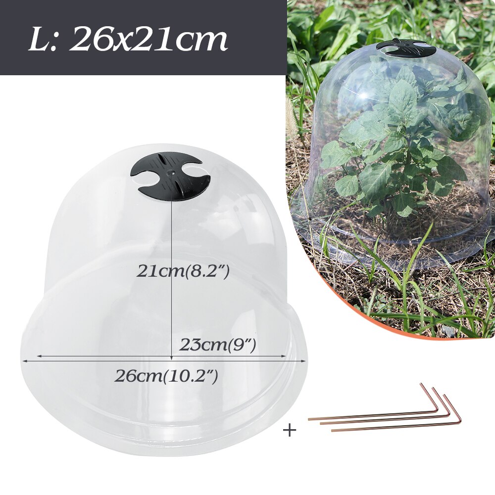 Muciakie® Garden Cloches, Set of 8