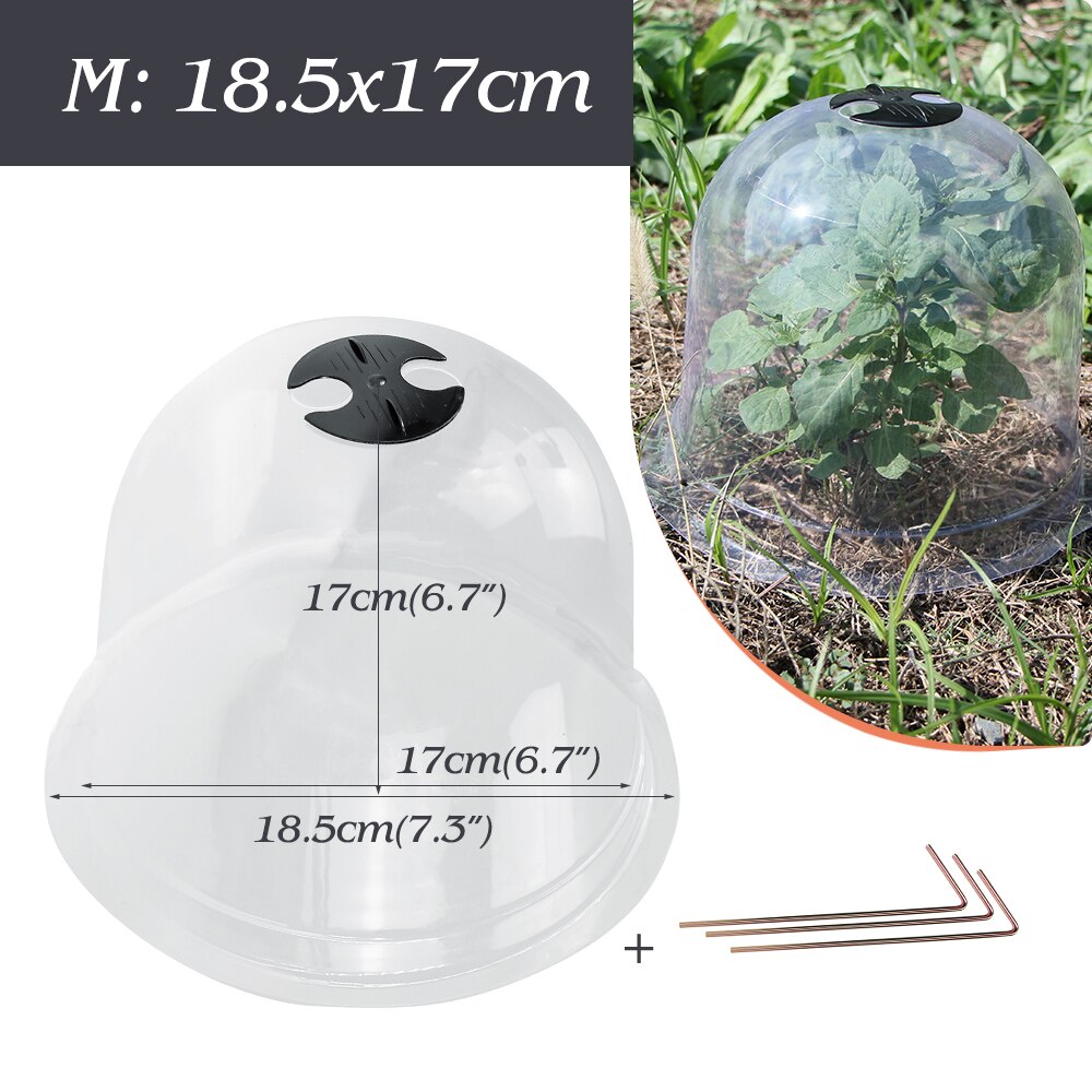 Muciakie® Garden Cloches, Set of 8