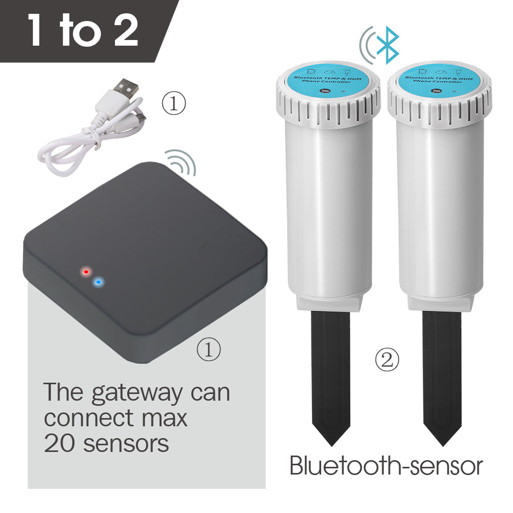 Bluetooth Soil Sensor Kit, Bluetooth Soil Tester, Bluetooth Gateway