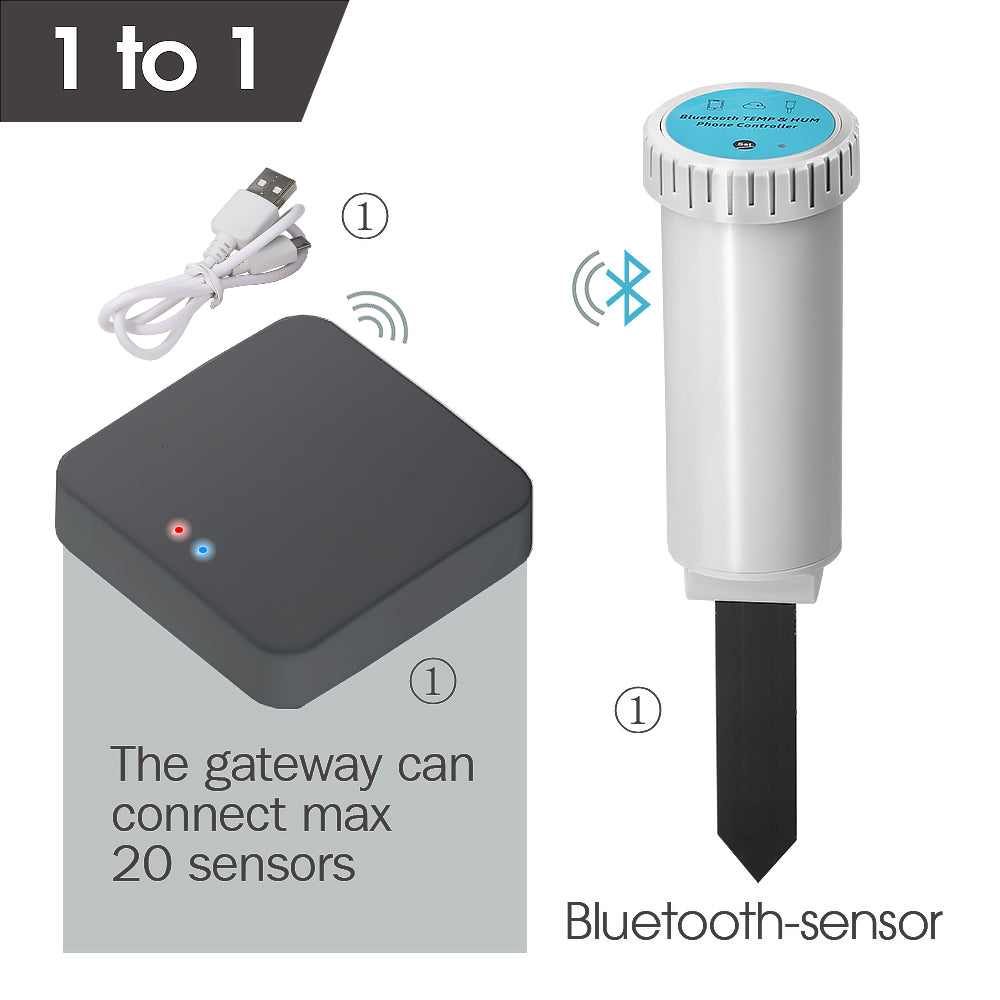 Bluetooth Soil Sensor Kit, Bluetooth Soil Tester, Bluetooth Gateway
